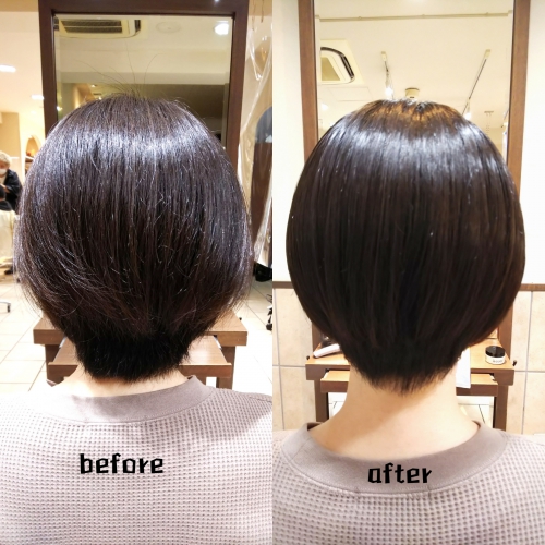 髪質改善メニューで美髪☆