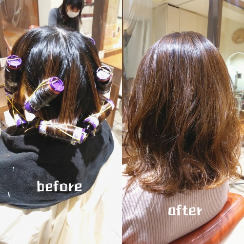 低温デジタルパーマデジピュアでイメチェン☆