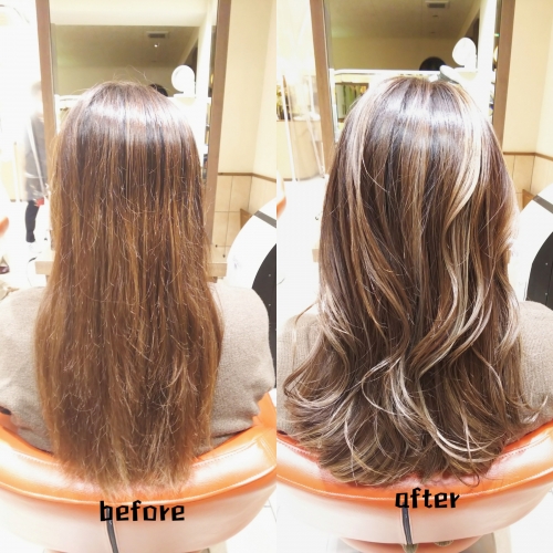 ハイライトカラー☆