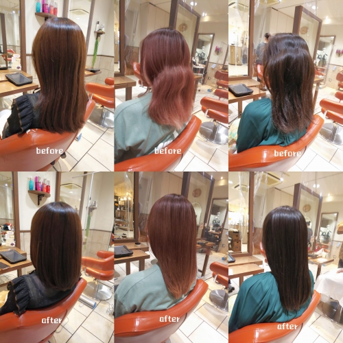 髪質改善酸熱トリートメントと超音波ハホニコトリートメントで髪のケアをしませんか☆