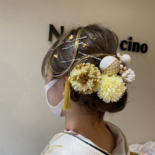 卒業式 ヘアセット 袴着付け ご予約受付中☆