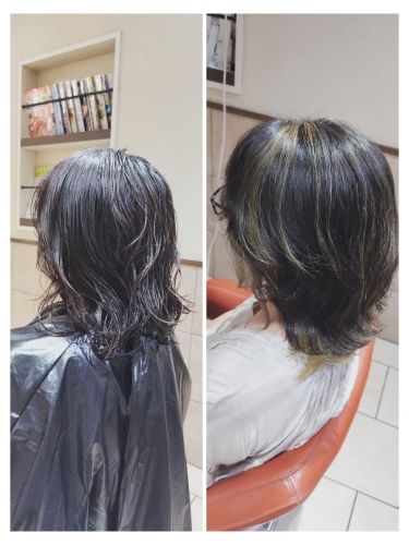 白髪ぼかしハイライトでイメチェンしませんか？