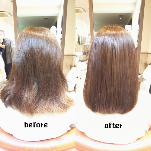 髪質改善メニューで美髪☆