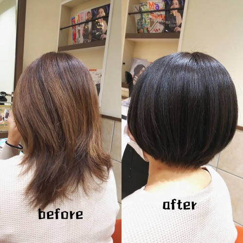 お手入れ簡単 ショートボブスタイル☆