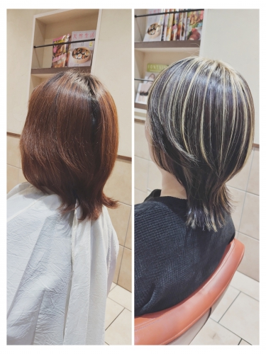 白髪ぼかしハイライトでイメチェンしませんか？