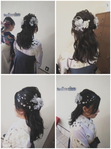 卒業式、袴着付け、ヘアセットご予約受付中