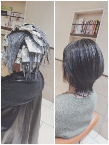 白髪ぼかしハイライトでイメチェンしませんか？