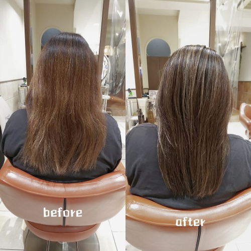 白髪馴染ませハイライトでイメチェンしませんか？