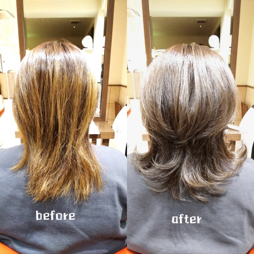 グレージュカラー☆