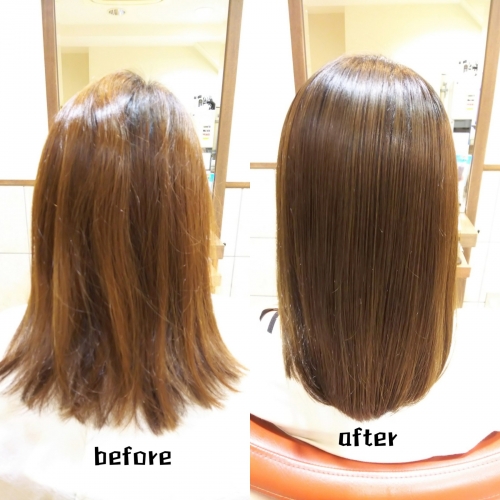 髪質改善メニューで毛先までまとまる美髪に☆
