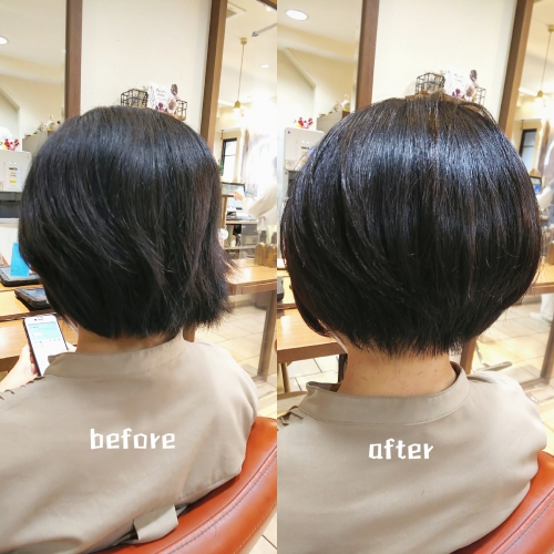 髪質改善酸熱トリートメントと超音波ハホニコトリートメントでサラサラ髪に☆