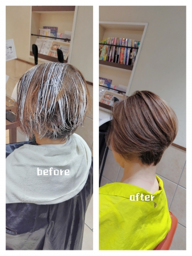 シークレットハイライトで白髪ぼかしをしませんか？