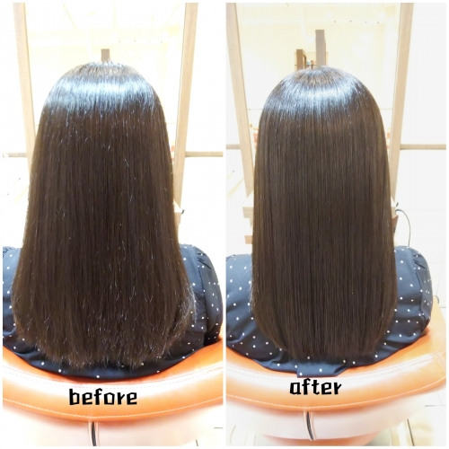 髪質改善メニューでまとまる美髪☆