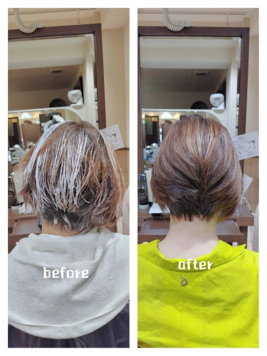 シークレットハイライトで白髪ぼかしをしませんか？