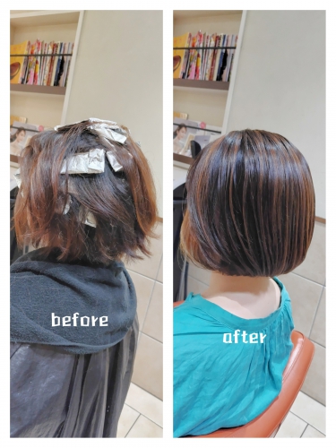 白髪ぼかしハイライトでイメチェンしませんか？