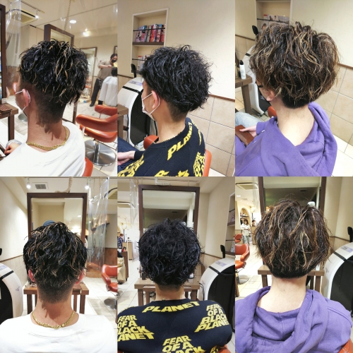 男性の方もパーマとカラーでイメチェンしませんか☆