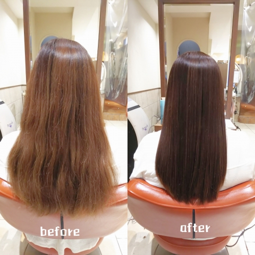 酸性美髪縮毛矯正で扱いやすい髪にしませんか？