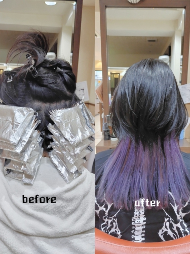 インナーカラーでイメチェンしませんか？