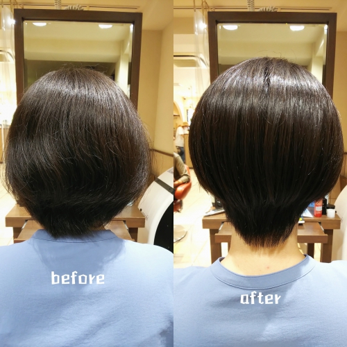 髪質改善酸熱トリートメント、ハホニコラメラメトリートメント 美髪