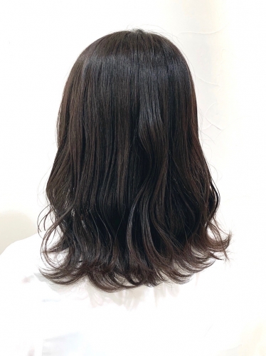 アディクシーカラーで作る透明感のある暗髪カラー☆高田馬場 美容室 酸熱 髪質改善トリートメント