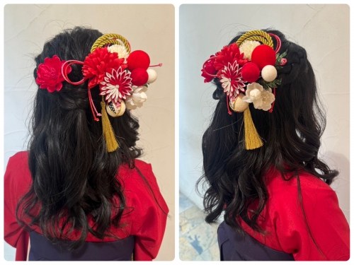 卒業式☆お客様スタイル