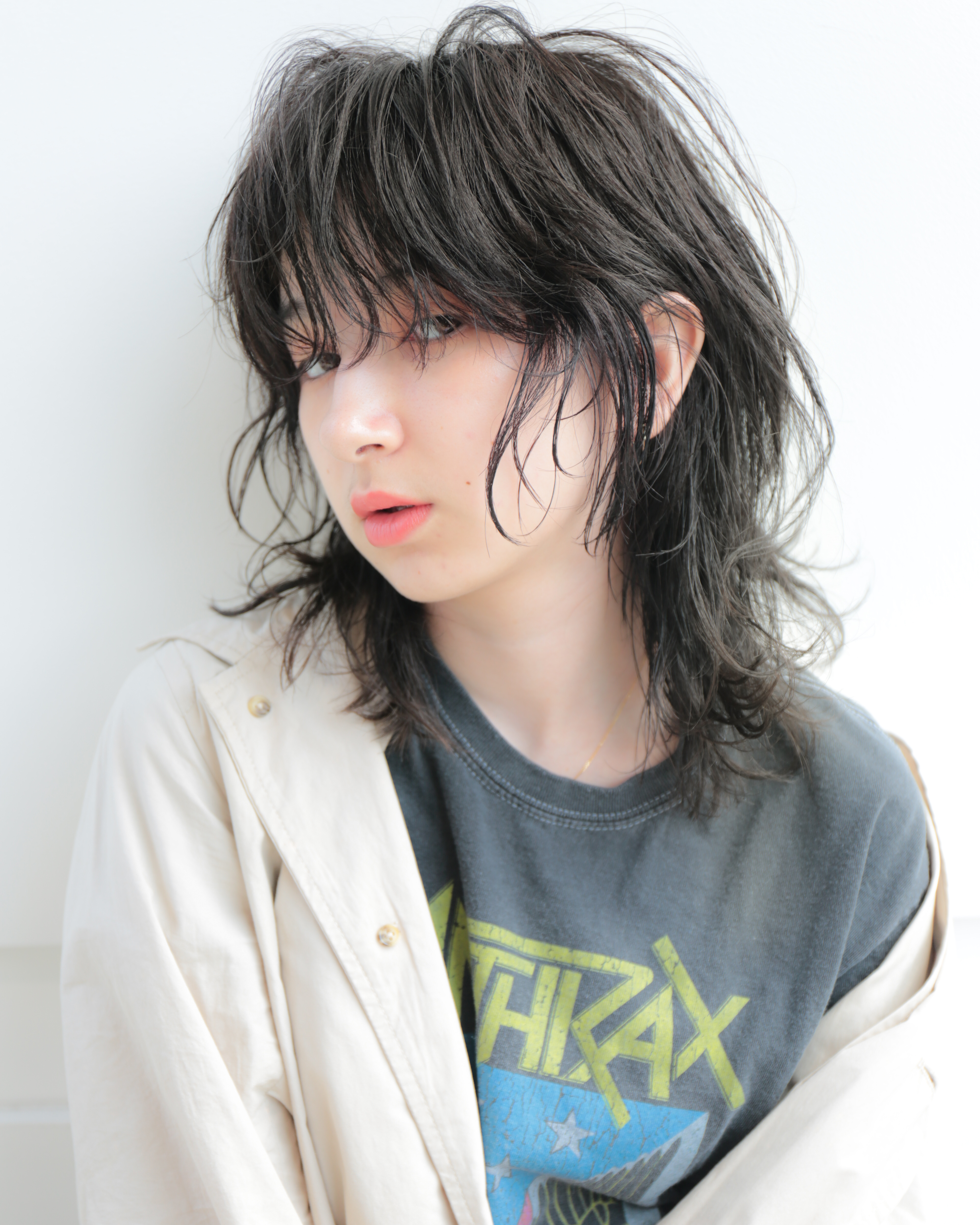 ウルフスタイル パーマ ヘアカタログ Linda By Neolive 白楽店 美容室 美容院 Neolive ネオリーブ 渋谷 池袋 下北沢 自由が丘 新宿 銀座 吉祥寺 お茶の水 横浜 溝の口 表参道ほか