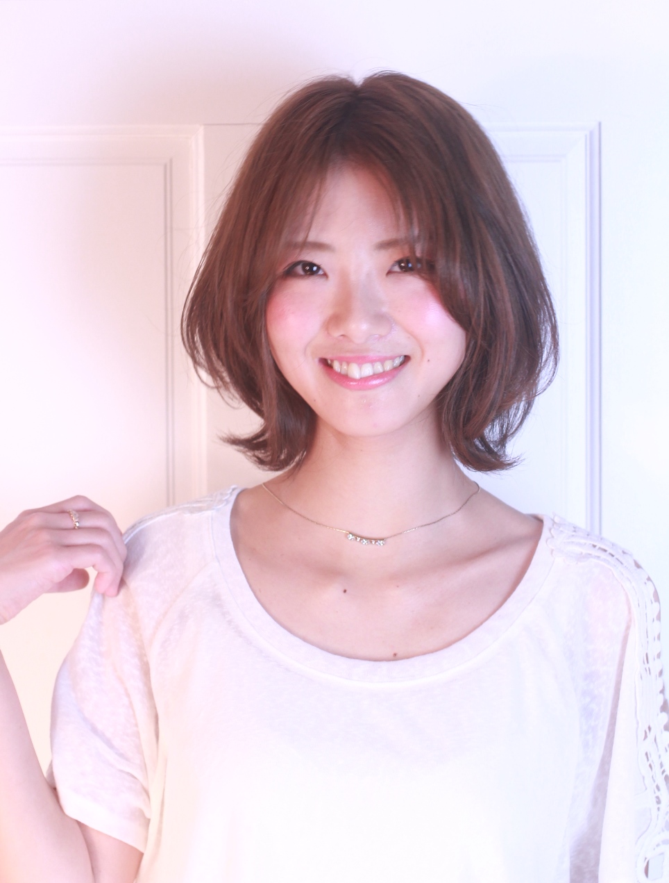 大人可愛いふんわりボブディ ヘアカタログ Caren By Neolive 武蔵小杉店 美容室 美容院 Neolive ネオリーブ 渋谷 池袋 下北沢 自由が丘 新宿 銀座 吉祥寺 お茶の水 横浜 溝の口 表参道ほか